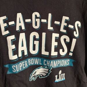 Philadelphia eagles long sleeve shirt Super Bowl 52